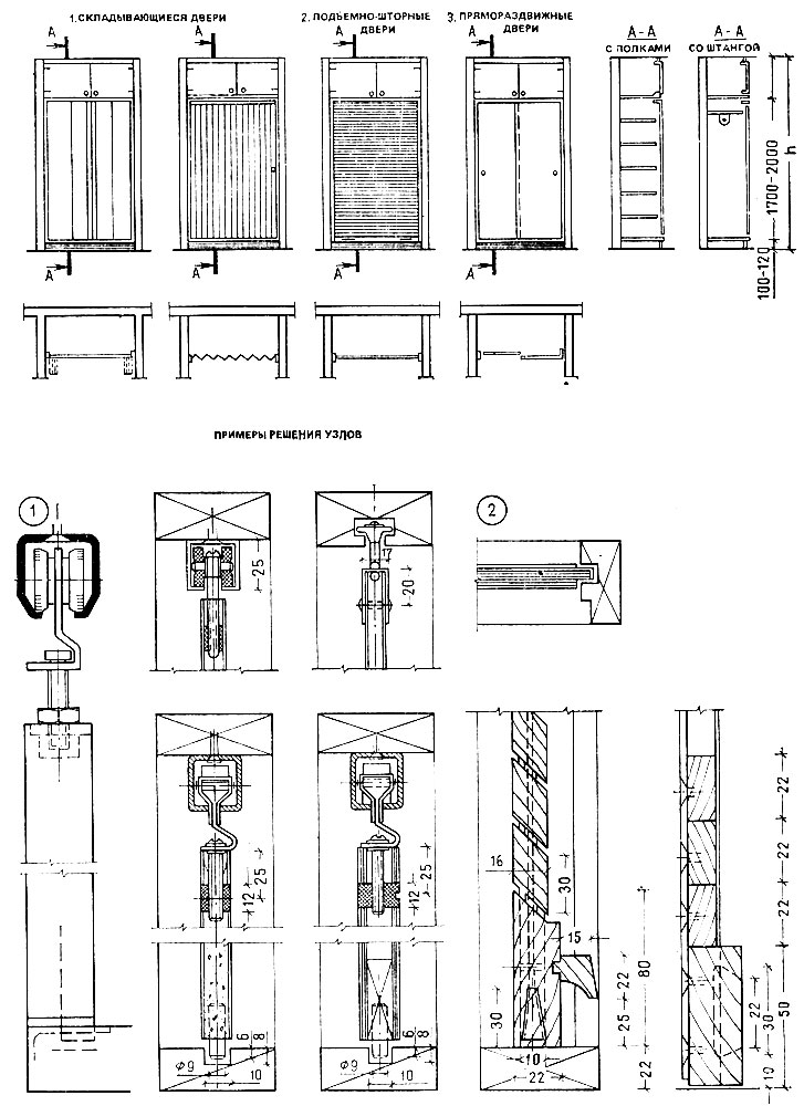 Раздвижные двери двухрядного коридора Q-SPACE, 42U, 1200 мм, двустворчатые