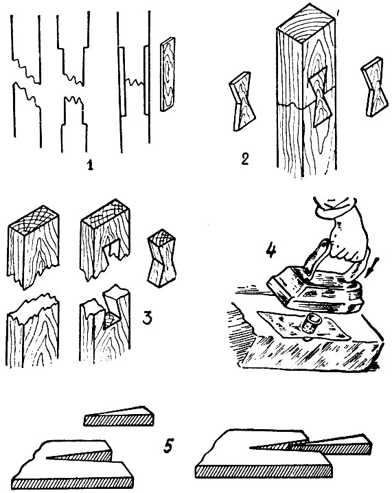 Ремонт конструктивных элементов жесткой мебели