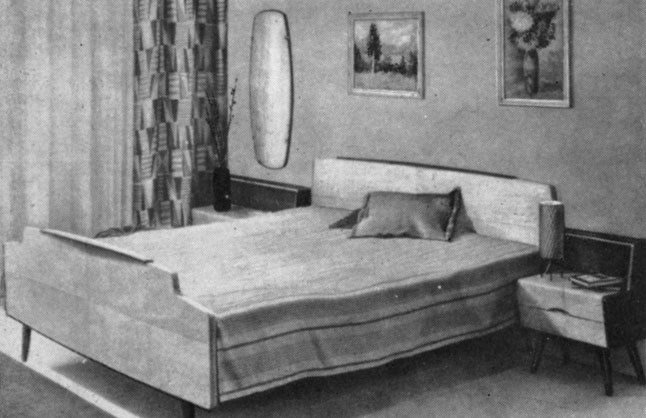 Мебель спальни (ГДР)